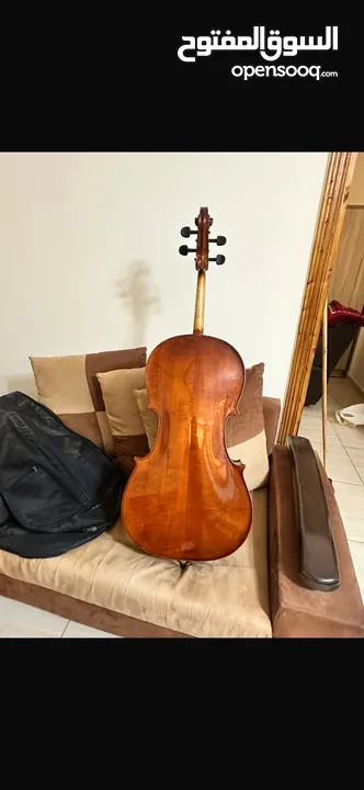 Cello for sale , pretty good condition ,no bow , with its bag (cover ) ,original price 600jd