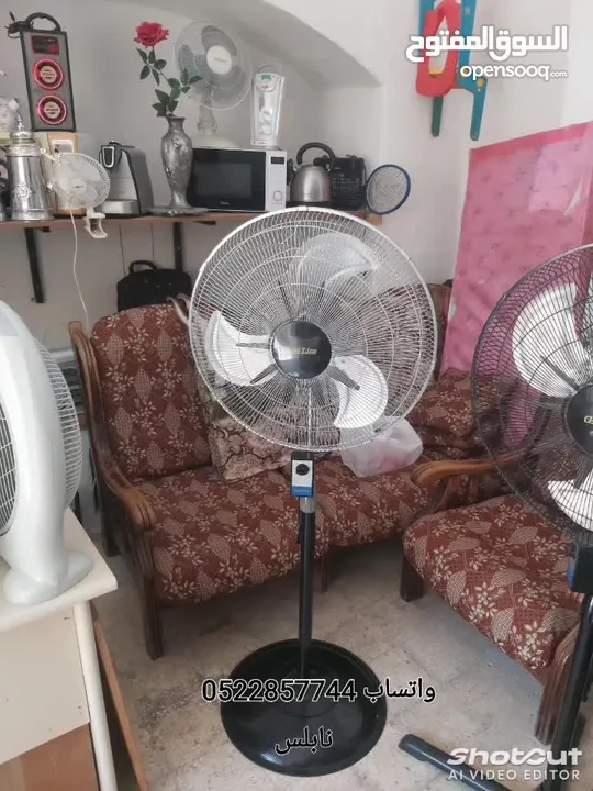 مروحه عامود حجم كبير XXL