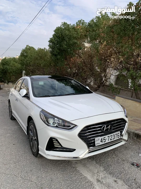 Hyundai sonata 2019 للبيع فحص كامل فل كامل ممشى قليل جداً بسعر مغري