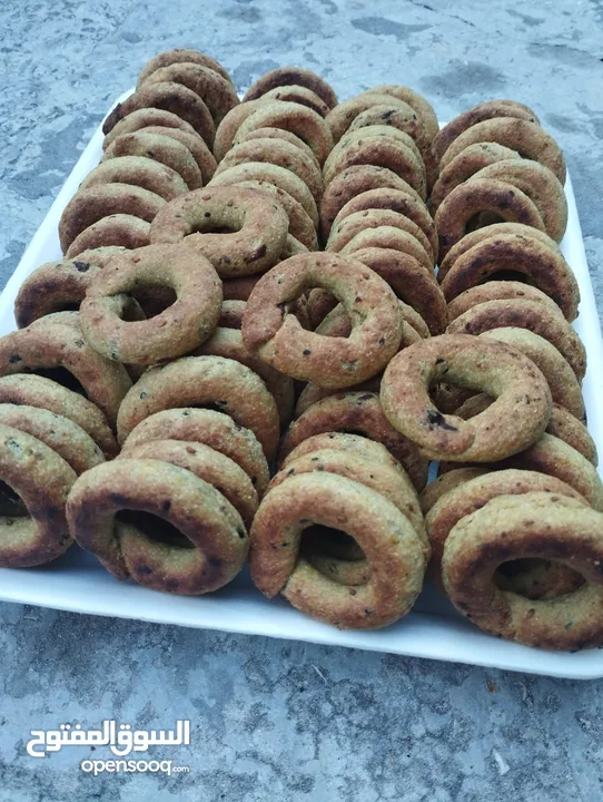 كعك قمح كعك عجوة