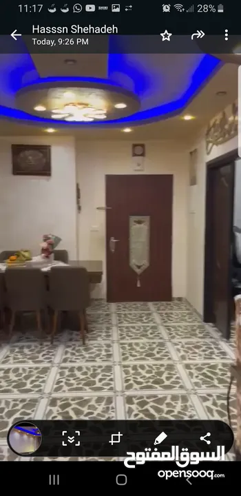 شقة بجانب المركز الجماهيري شارع المطار
