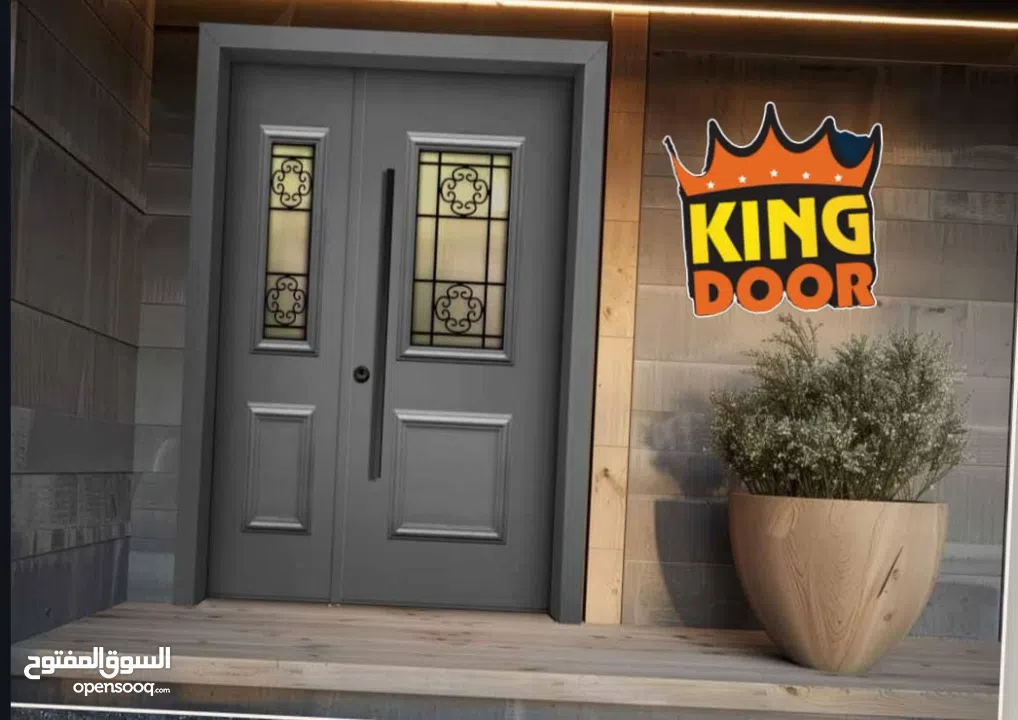أبواب خشبية خارجية فخمة