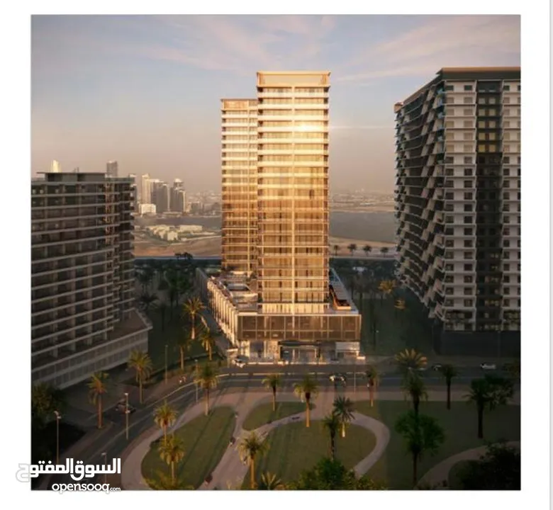 تملك شقتك بتصميم عصرى متميز بمنطقه الجداف بدبى .لوكيشن مميز جدا .متاح جميع الخدمات.بخطه دفع سهله .