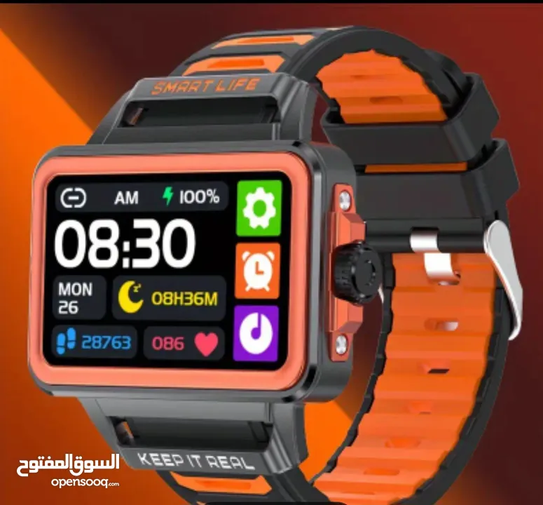 للبيع ساعة ذكية عصرية من ماركة سنبونو 2024 بشكل جديد