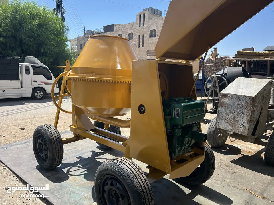 خلاطات باطون وونشات صرصور  محلية الصنع بجودة عالية لإنجاز مشاريعكم بكفاءة