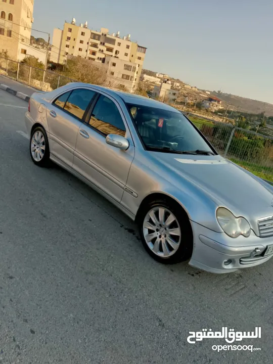 مارسيدس C230 موديل 2007 كرتونة