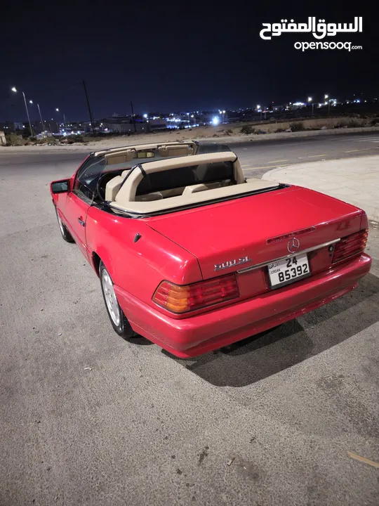 مرسيدس بنز SL500 موديل 1993 للبيع