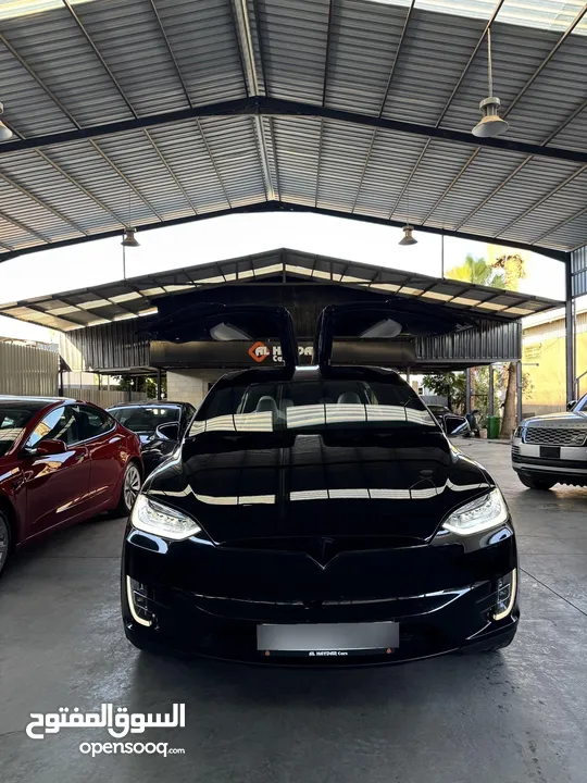 Tesla Model X Performance P100D جدا نظيفة سعر حرق