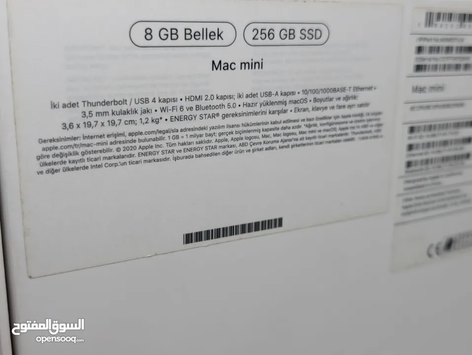 Mac Mini 2020 M1 بحالة الشركة كالجديد