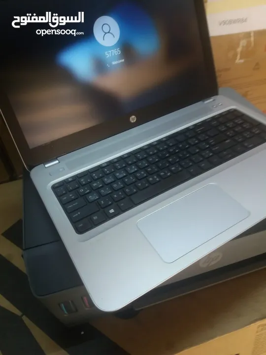 HP i5  كرتين شاشة