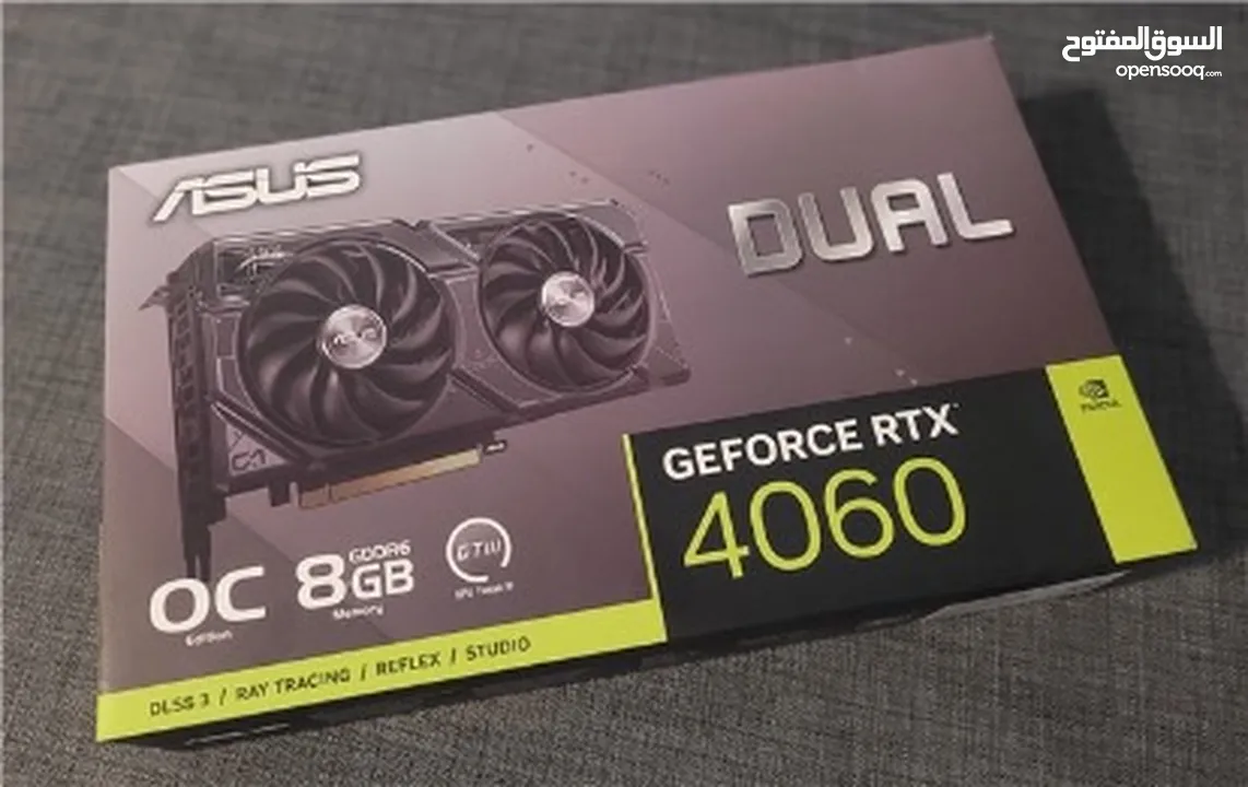 كرت شاشة RTX 4060 ASUS OC 8GB