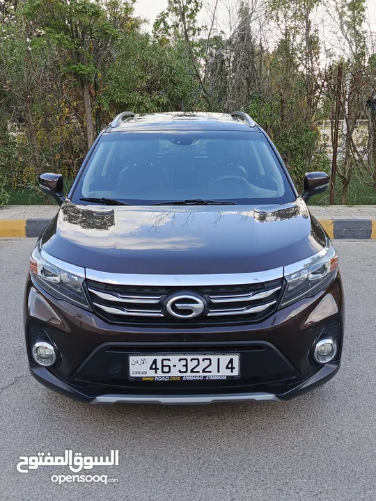 GAC GS3 جاك  موديل 2022 فحص كامل7 جيد ماشية ك 6  الف كيلو غرفة لون بني بحالة الوكالة محرك 1500 cc تي