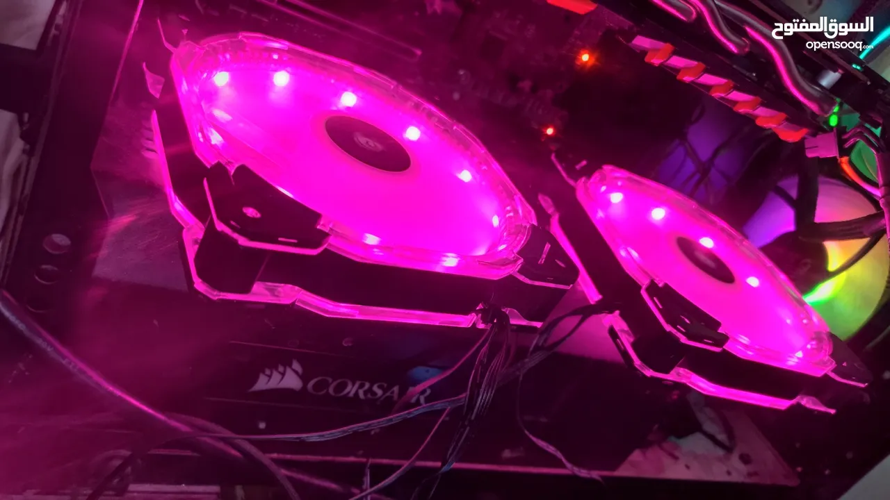 Corsair RGB fans with controller