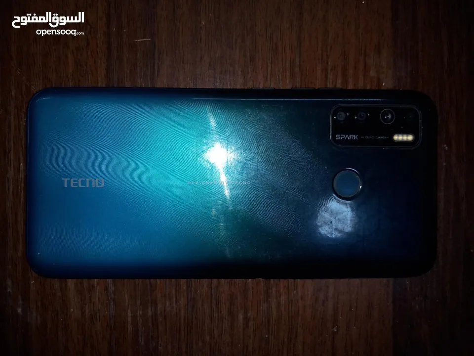 هاتف تكنو سبارك 5برو بحاله ممتازه للبيع او للبدل