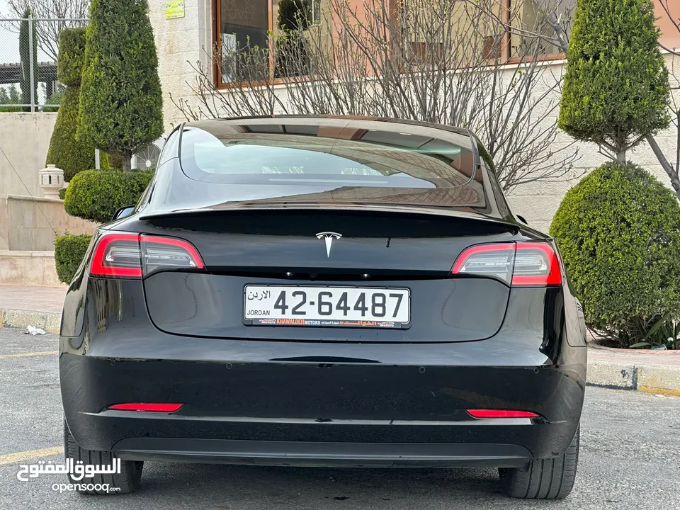 Tesla Model 3 Standerd Plus 2022 تيسلا فحص كامل جمرك جديد بسعر مغرري جدا