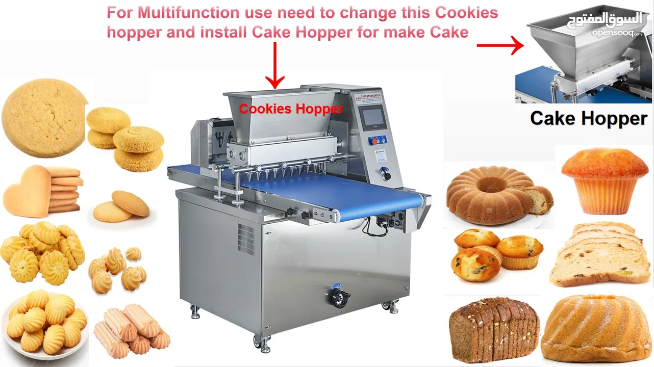 Cake, Cookies, Candy Making Machinery