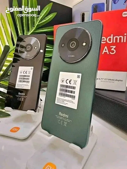 جهاز جديد شاومي A3 رام 6 جيجا 128 مكفول سنة متوفر توصيل