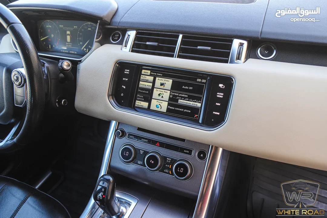 Range Rover Sport 2014  السيارة وارد الشركة و قطعت مسافة 75,000 كم فقط