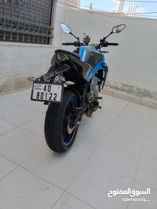 دراجه سي اف موتو  NK650cc بحالة الجديدة استعمال خفيف جدا موديل 2021