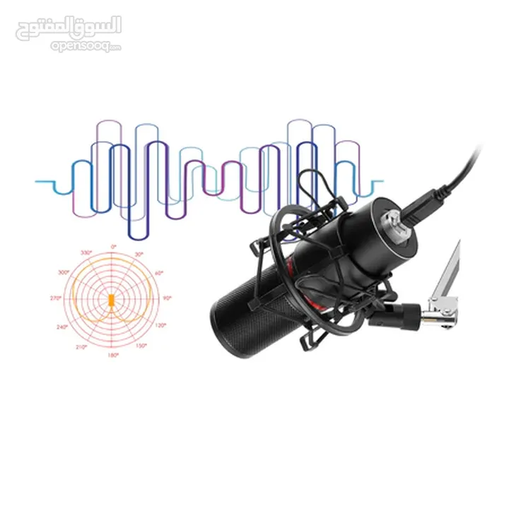 مايكروفون ريدراجون Redragon GM300 Gaming Stream Microphone BLACK FRIDAY