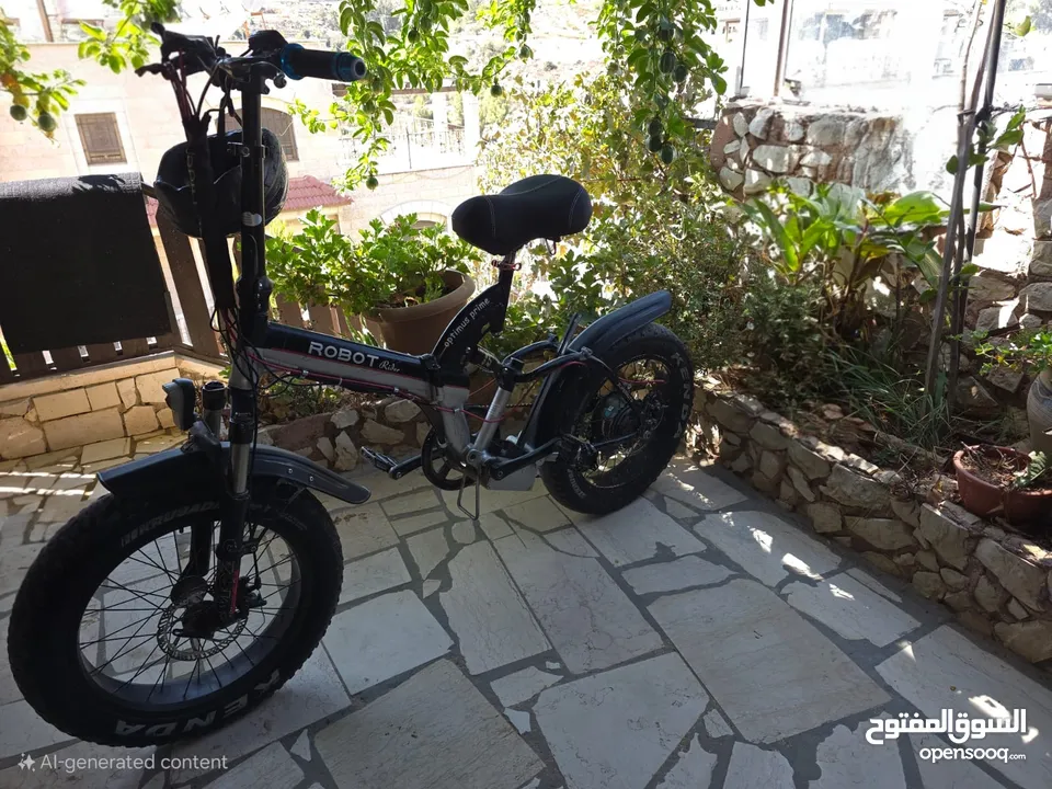 بسكليت كهربا مستعمل بحاله ممتازه للبيع بدون بطاريه