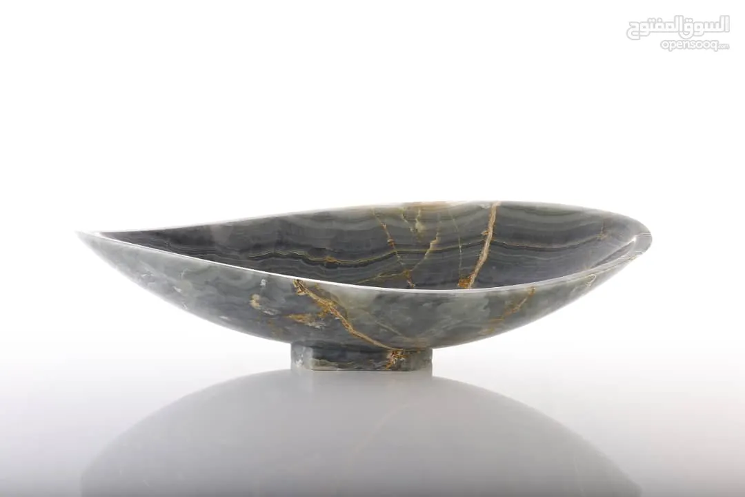 Countertop Natural Onyx Marble Basins/ مغسلة سطح/ منضدة جديدة