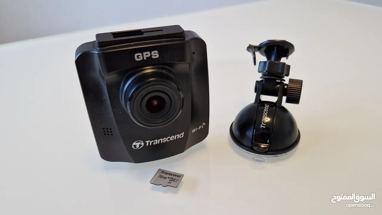 كاميرا داش كام من ترانسد تصوير الترا اتش دي Transcend Dash Camera 250 Wifi 4K UltraHD