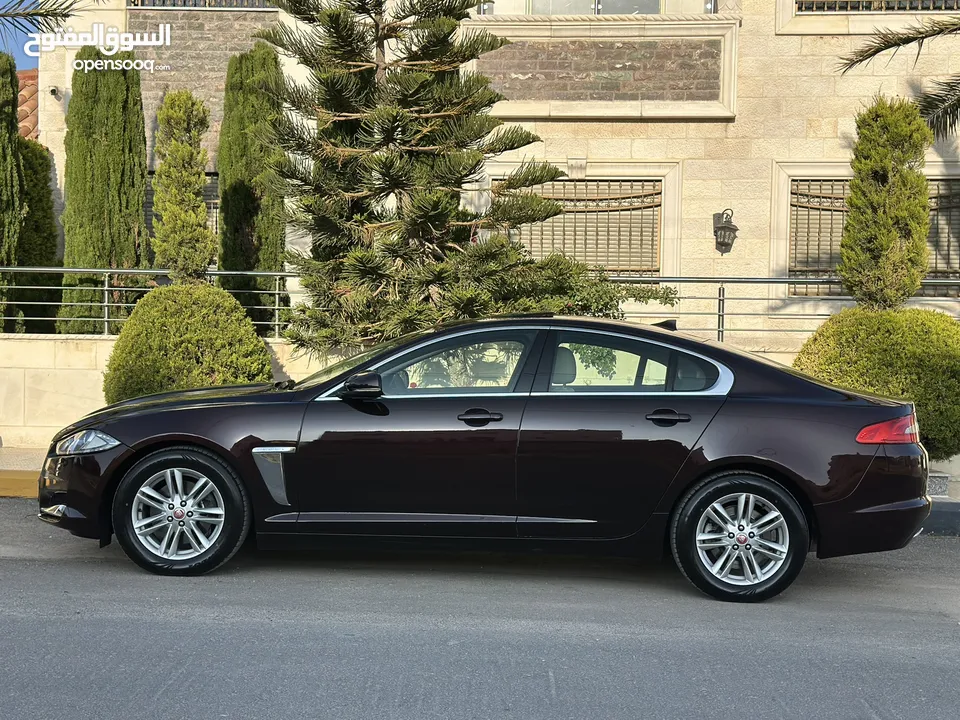 JAGUAR XF 2013 Full loaded (مخزنة) وارد الوكالة وصيانة الوكالة قاطعة مسافة 40 الف كم