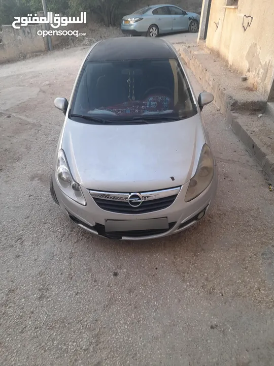 سيارة اوبل كورسا موديل 2010 للبيع