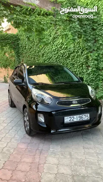 كيا بيكانتو  1250cc  اربعه جيد موديل 2016 مميزه بحالة الشركه للبيع
