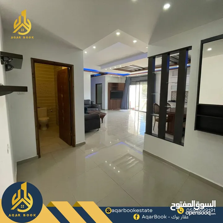 شقة مفروشة للايجار بالطيرة قرب دوار نبيل عمرو