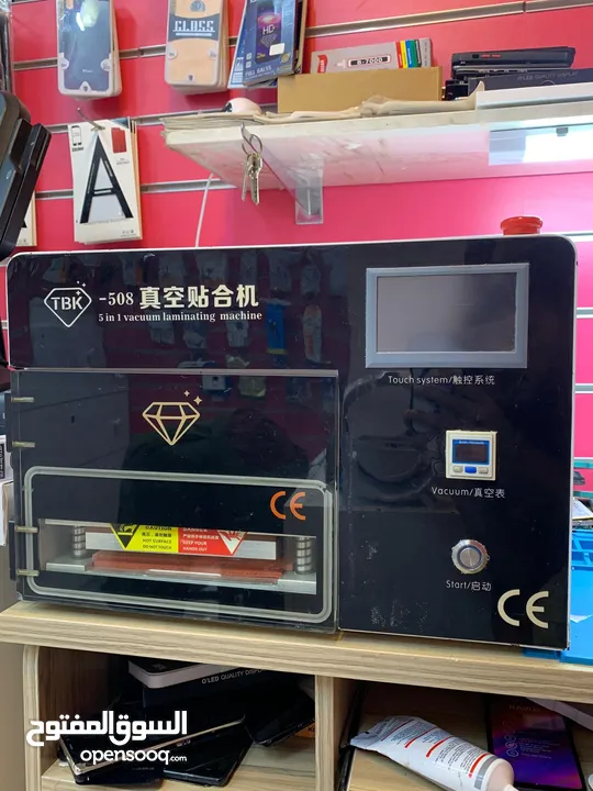 Mobile glass replacement machine 5 in 1