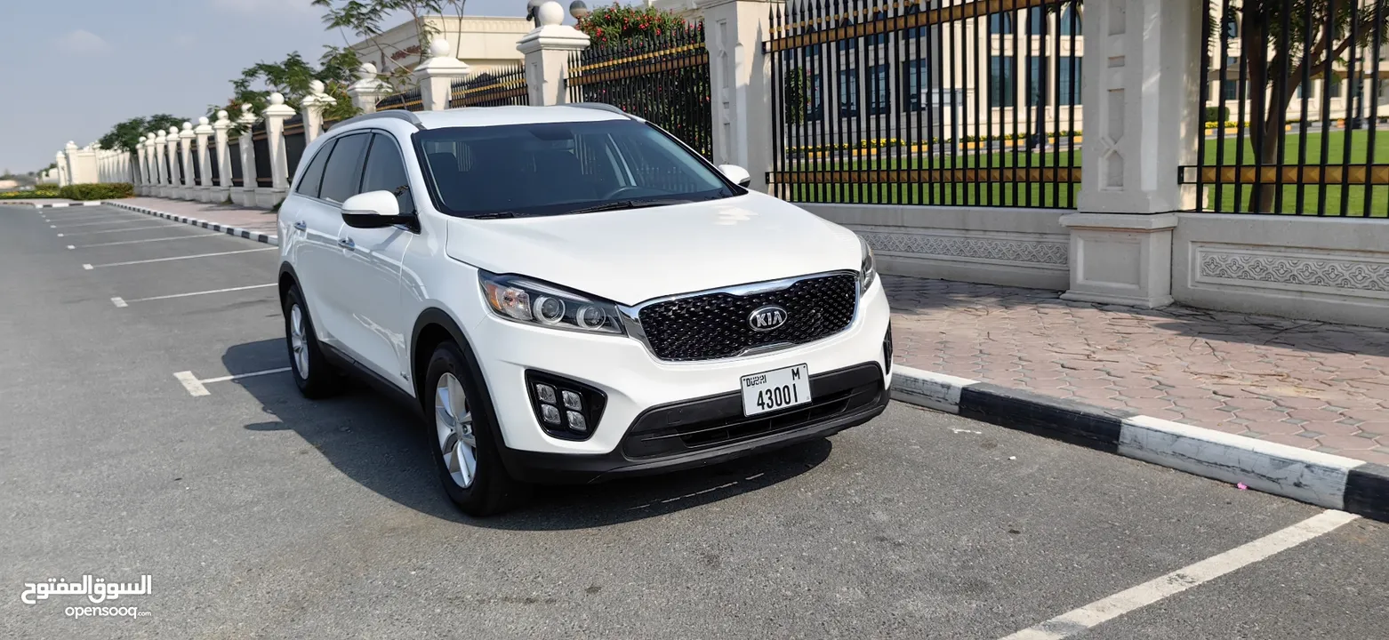 KIA SORENTO 2017 MID OPTIONS USA SPECS V.6 ORIGINAL AIRBAGS GOOD CONDITION