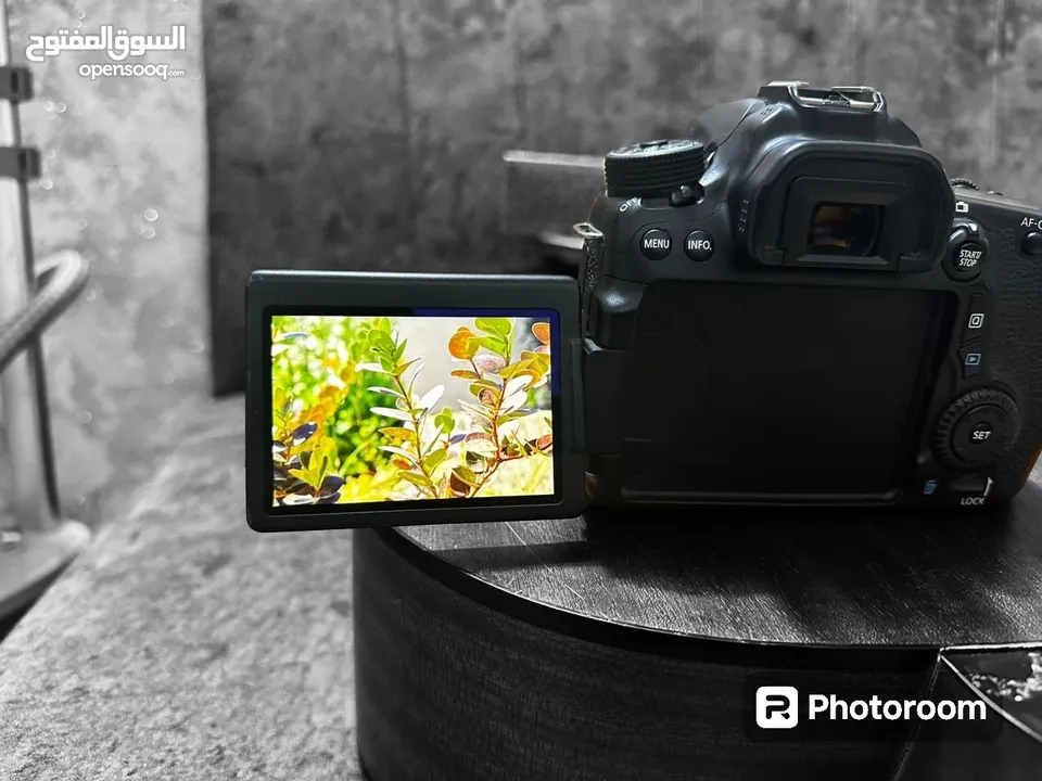 كاميرا كانون EOS 70D - اس ال ار، 20.2 ميجابكسل. مكفولة