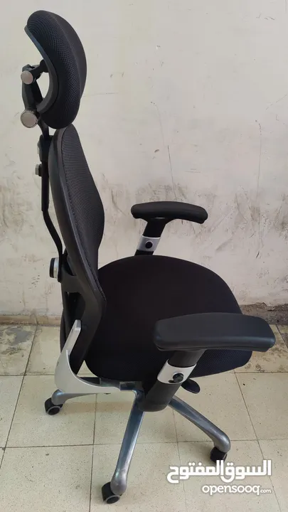 كرسي مكتبي اصلي جودة عالية طبي للجلسات الطويلة حركات متنوعة