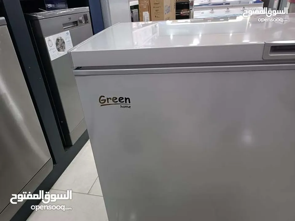 عرض نااار على فريزر بطح جرين هوم 200 لتر سلفر و 300 لتر سلفر وجميع الأحجام