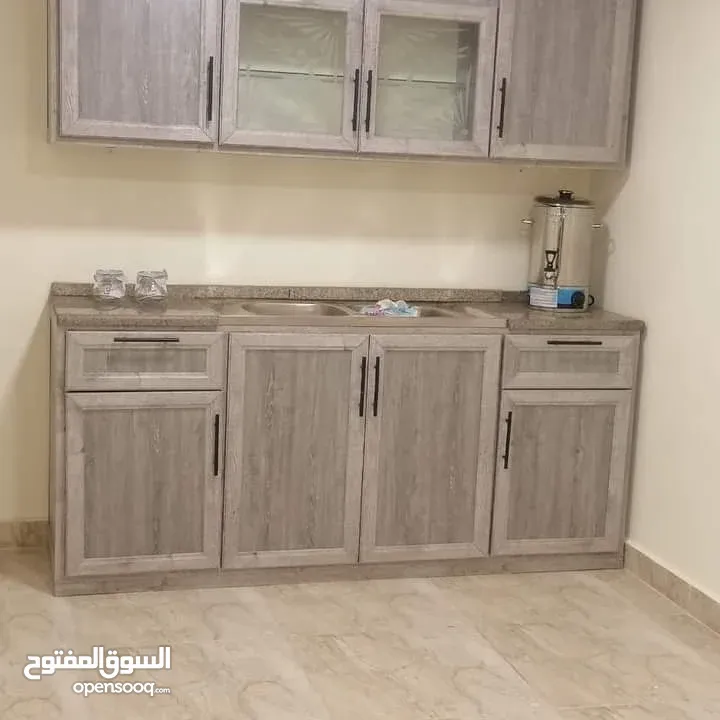 مطابخ المنيوم تفصيل شغل ممتاز كامل مكمل واصل راكب