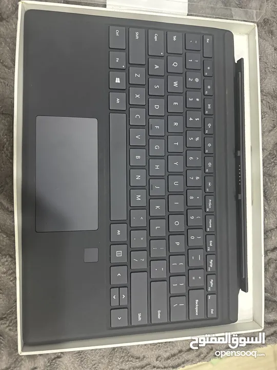 Microsoft surface pro keyboard  كيبورد مايكروسوفت مع بصمه