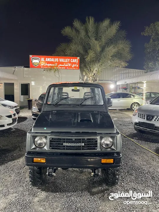 سوزوكي ساموراي 1992 كلاسيك  أوراق جمارك وارد يابان  قير عادي  RHD Suzuki Samurai