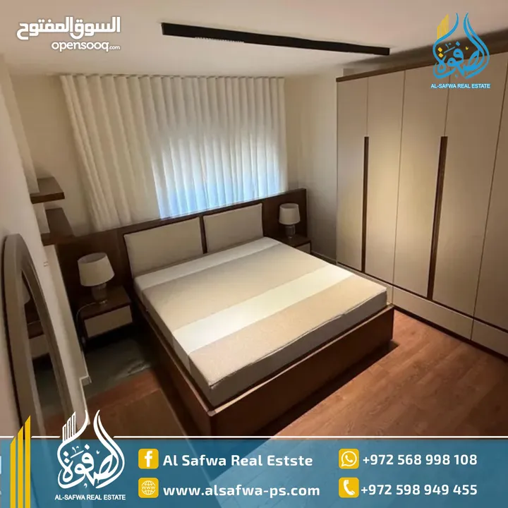 شقه مميزه عصريه سوبر ديلوكس مفروشه للايجار الريحان مناسبه جدا لعرسان أو عائله صغيره للفترات الطويله