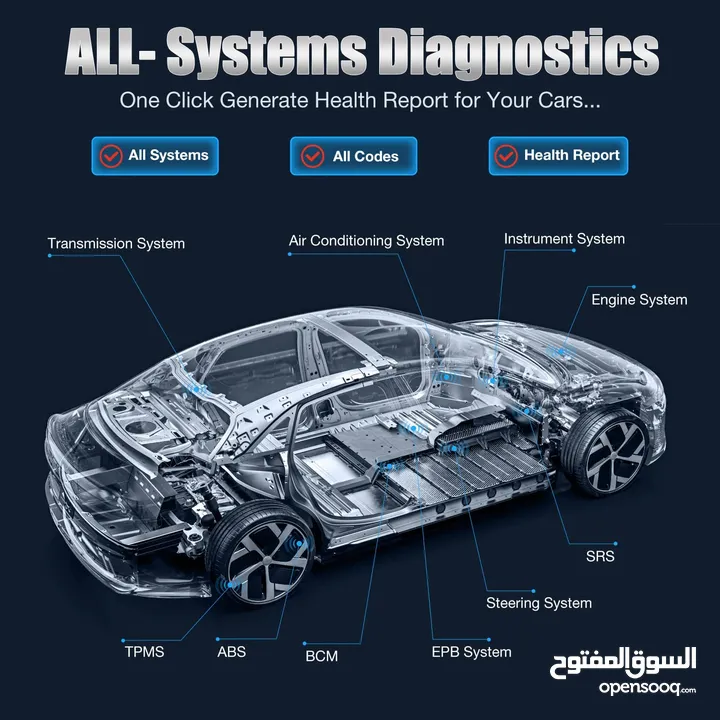 وصلة فحص جميع السيارات جميع الانظمة
