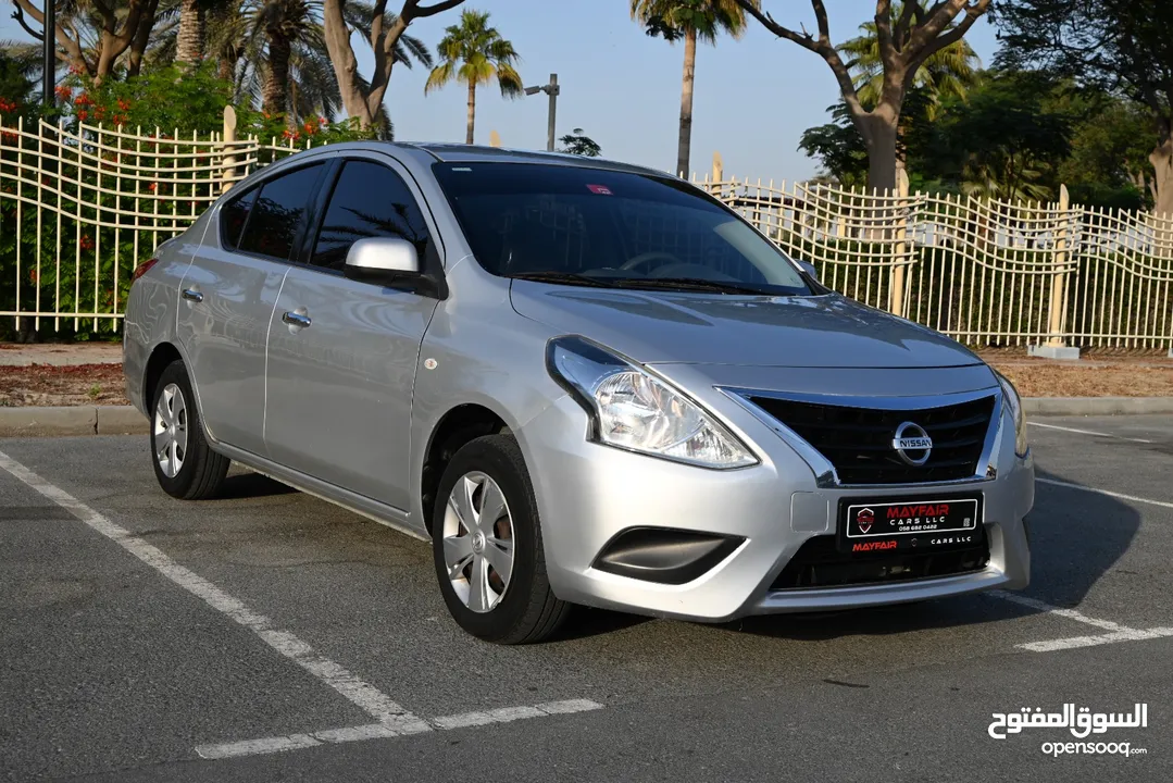 0% DP - GCC SPECS - NISSAN SUNNY SV - 1.5L V4 FWD - ORIGINAL PAINT - FIRST OWNER - WELL MAINTAINED