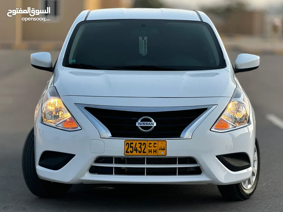 للبيع نيسان صني ( فيرسا ) 2019 *جاهزه للاستخدام  FOR SALE NISSAN SUNNY (VERSA) 2019