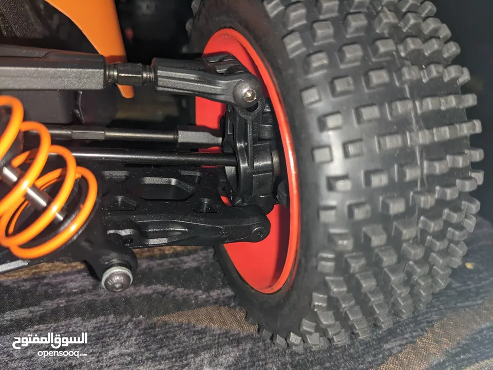 سياره RC 4x4 ماركه كاسيموتو kasemoto جديده  cacapibality 6S lipo battery مع قطع غيار كامله