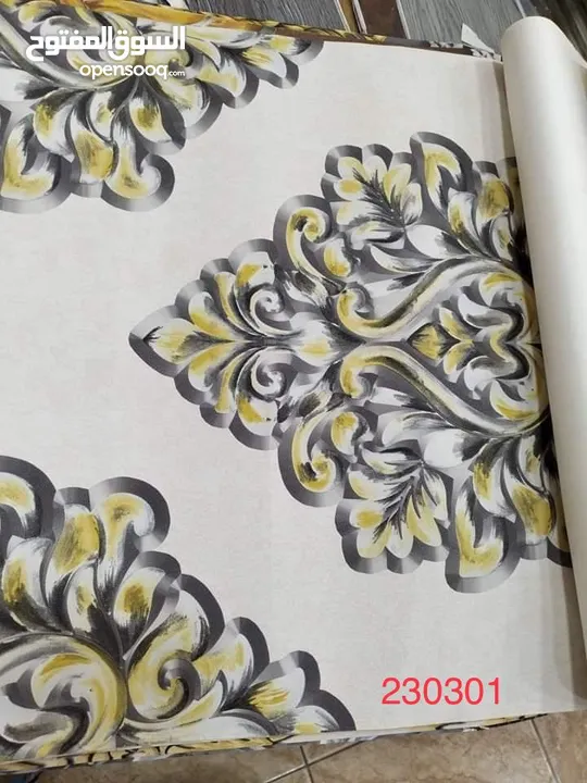 ورق جدران كلاسيكي بتصاميم راقية – فقط بـ 4.99 دينار للرول!