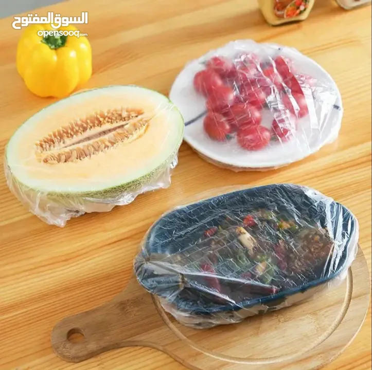 100 pcs disposable food cover