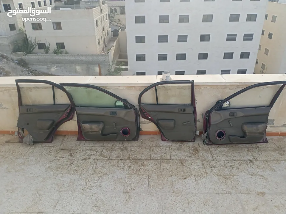 أبواب تويوتا تيرسل كامل96 بحالة جيدة جدا