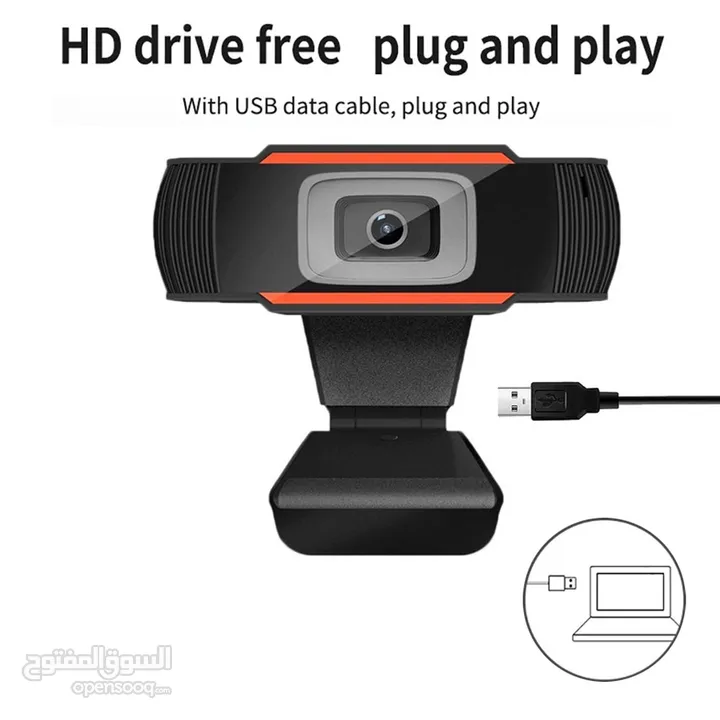 ويب كام للكمبيوتر USB WEBCAM Full HD Webcam 1080p