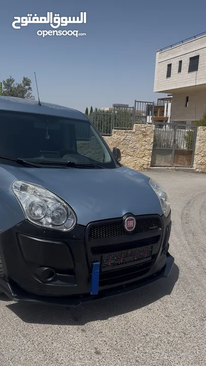 فيات دوبلو 2011 / ماطور 2000 سيسي تيربو / 7 مقاعد اصلي / عداد 80 الف كيلو / ايد اولى