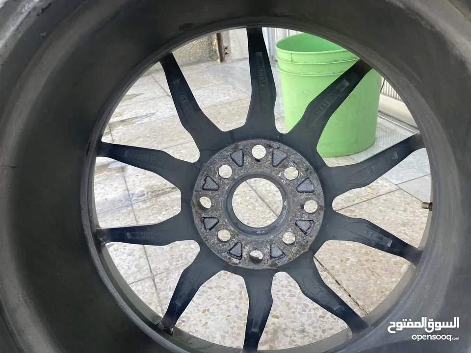 طقم جنط  فيزو مع كوشوك وكاله  للبيع